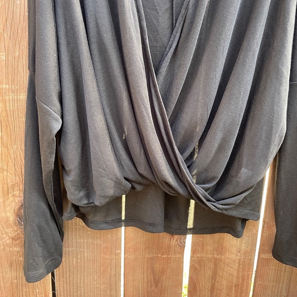 HYFVE | Women’s Black Long Sleeve Blouse - Picture 4 of 7